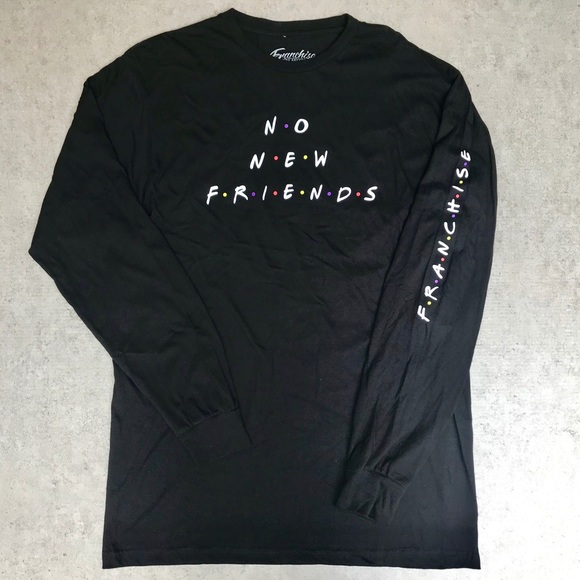No New Friends Franchise Long Sleeve Tee - Picture 9 of 16